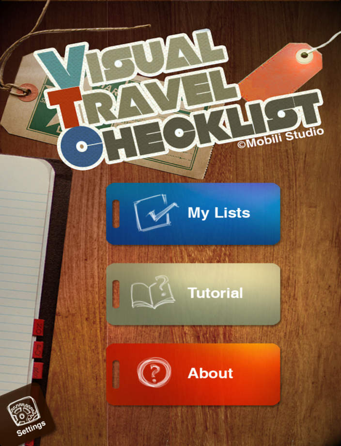 Visual Travel Checklist 